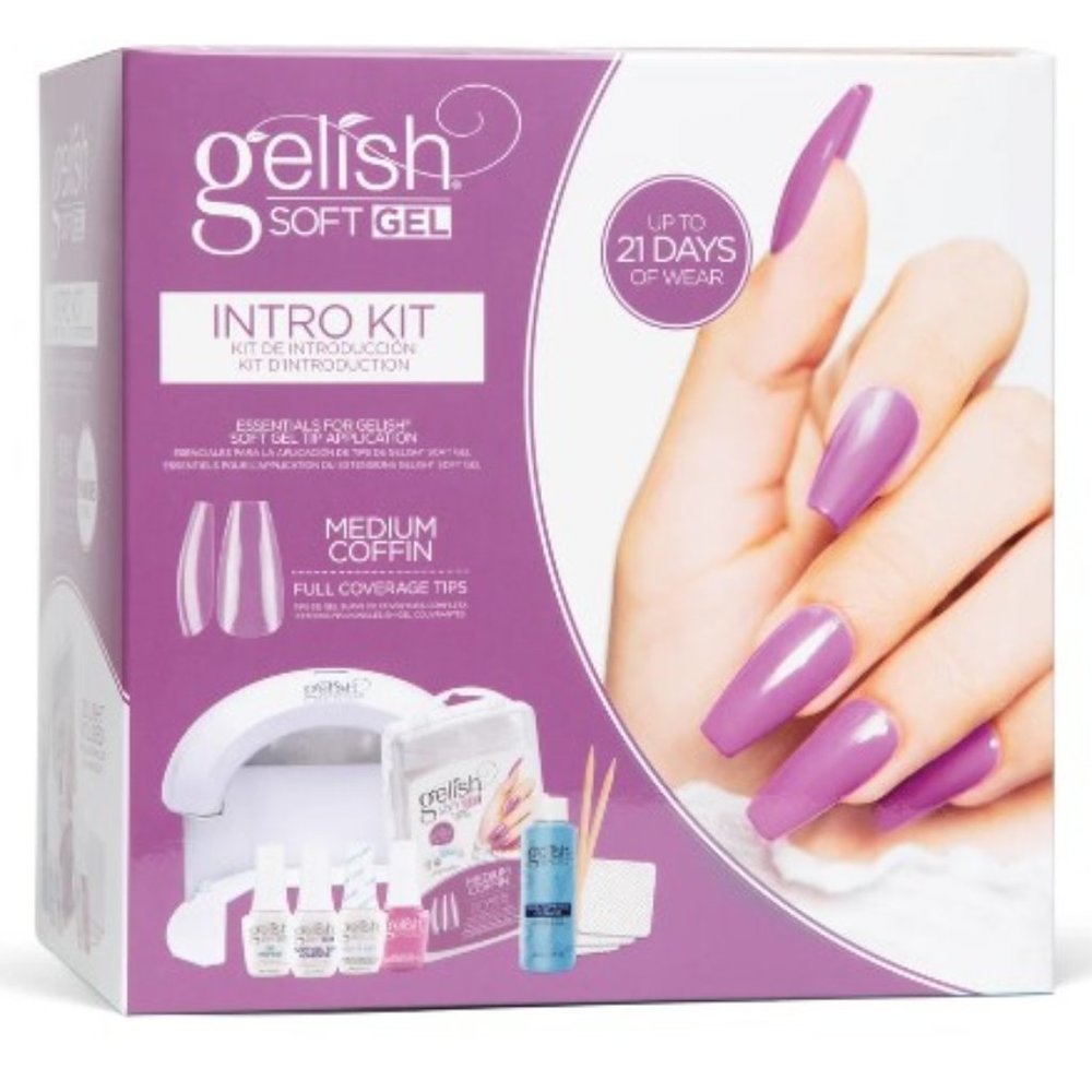 Gelish Soft Gel Medium Coffin Kit